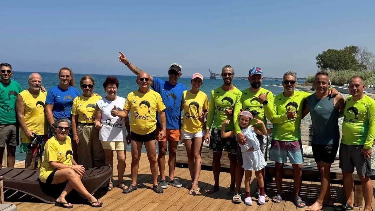 Arda Erkan, kite surf etkinliği ile anıldı