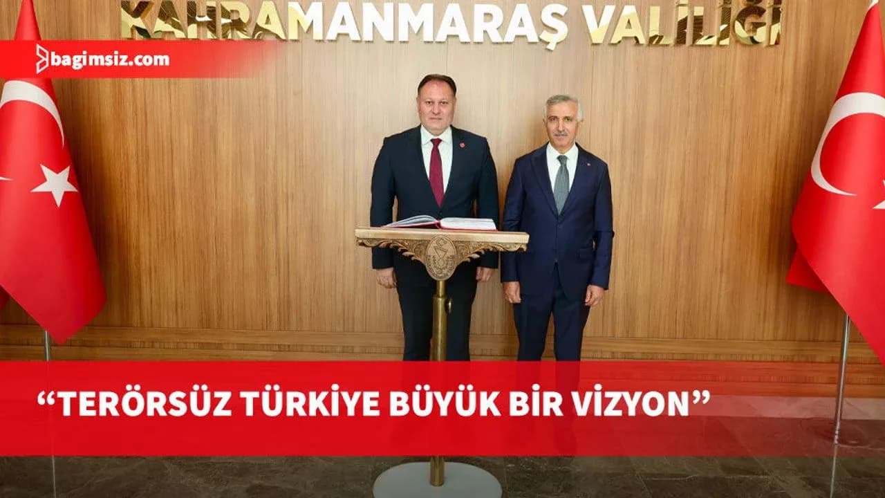 Meclis Başkanı Öztürkler'den Kahramanmaraş’ta "Terörsüz Türkiye" vurgusu
