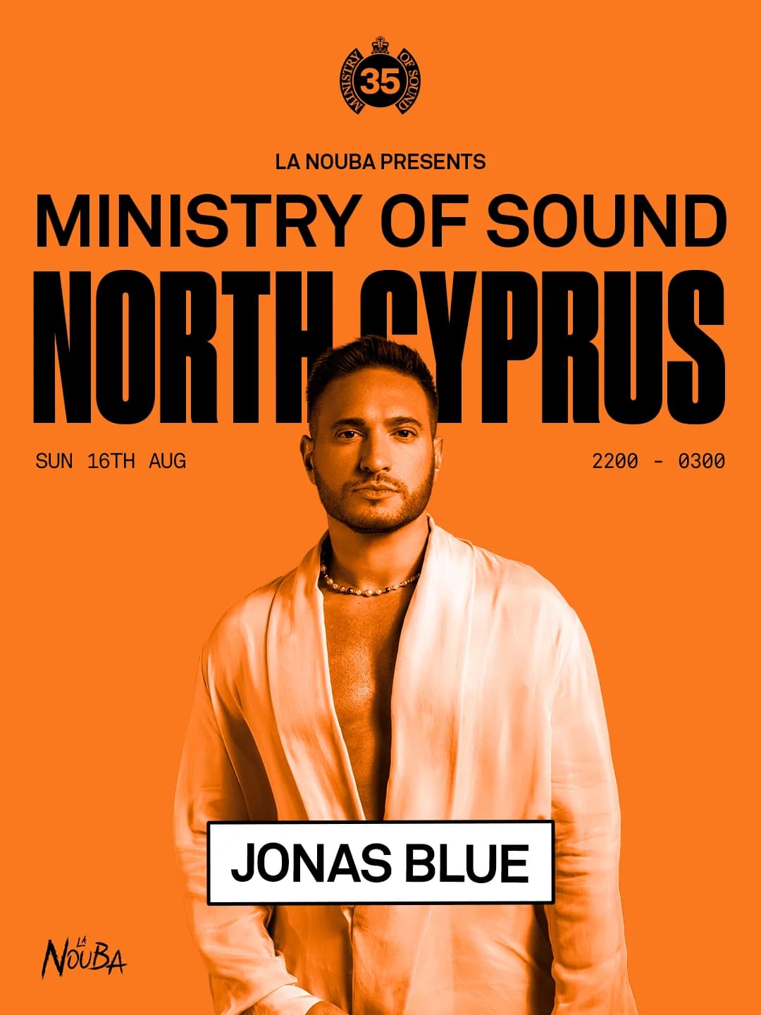 DÜNYA DANS MÜZİĞİNİN EFSANE MARKASI MINISTRY OF SOUND, BU PAZAR LA NOUBA’DA