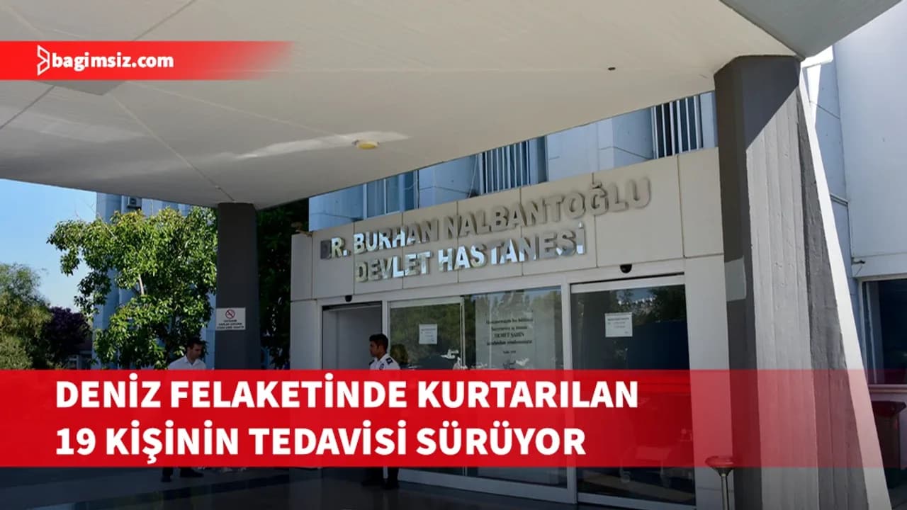 Girne-Taşucu deniz faciasında 19 yaralının tedavisi sürüyor