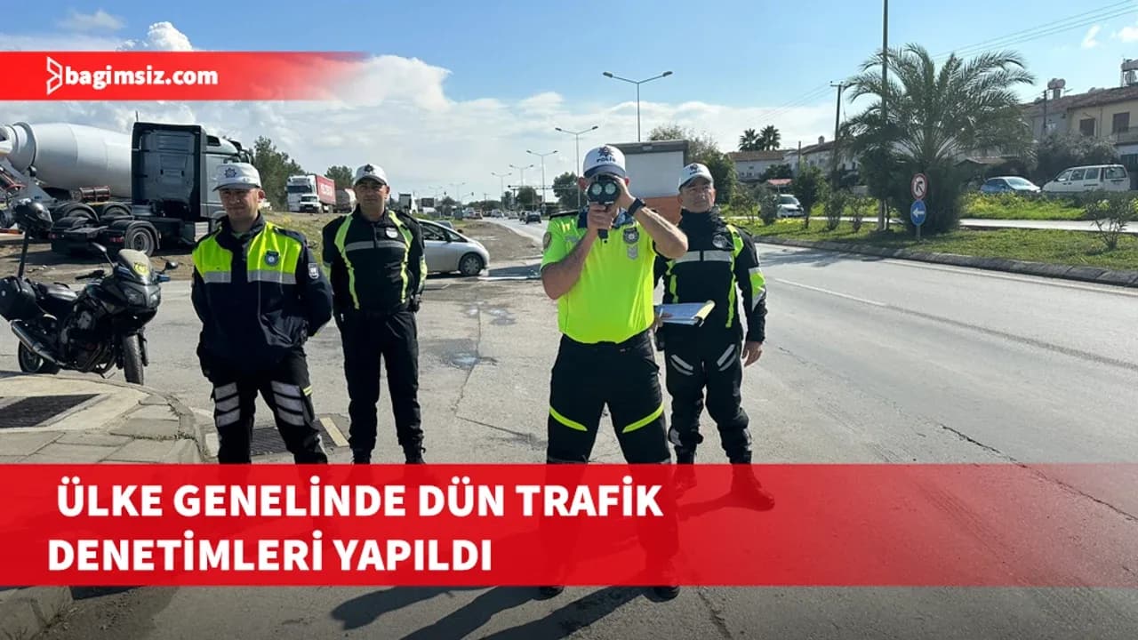 Trafik denetimlerinde 438 sürücü hakkında yasal işlem başlatıldı
