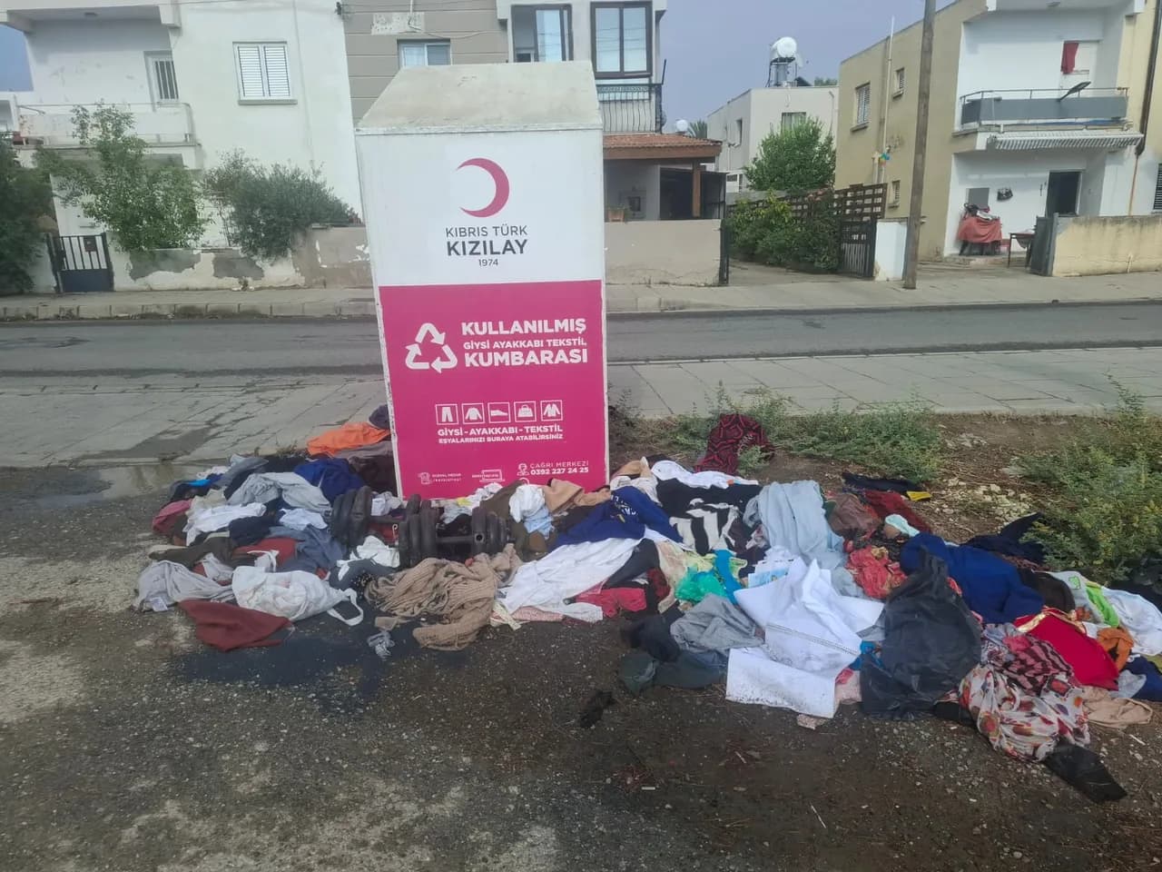 150 ton tekstil ürünü depolarda bekliyor