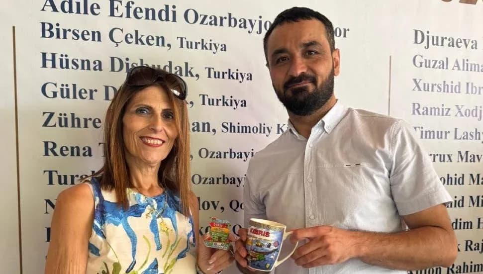 Ressam Zühre Özkaraman Özbekistan’da düzenlenen uluslararası sanat çalıştayına katıldı
