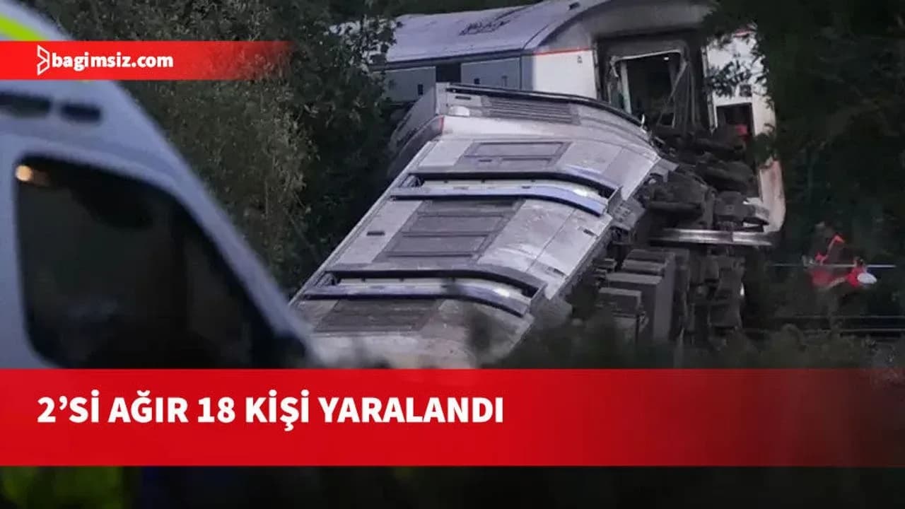 İngiltere’de yolcu treni raydan çıktı: 18 yaralı