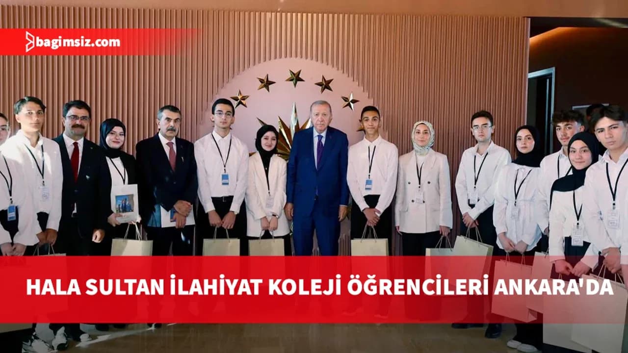 Hala Sultan İlahiyat Koleji öğrencileri "Maziden Âtiye" programına katıldı