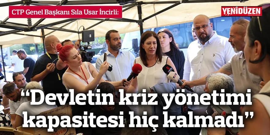 “Devletin kriz yönetimi kapasitesi hiç kalmadı”
