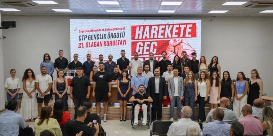 CTP Gençlik Örgütü Başkanı yeniden İsmail Barbaros