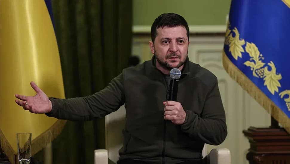 Zelenski: Rusya, Ukrayna'yı vurmak için Kuzey Kore füzelerini kullanıyor