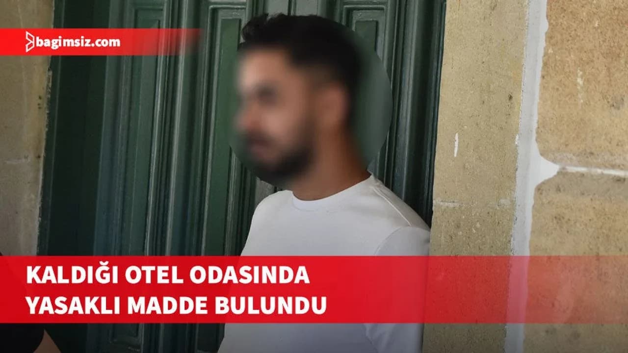 Surlariçi'nde kaldığı otelde tasarrufunda yasaklı madde ile yakalandı