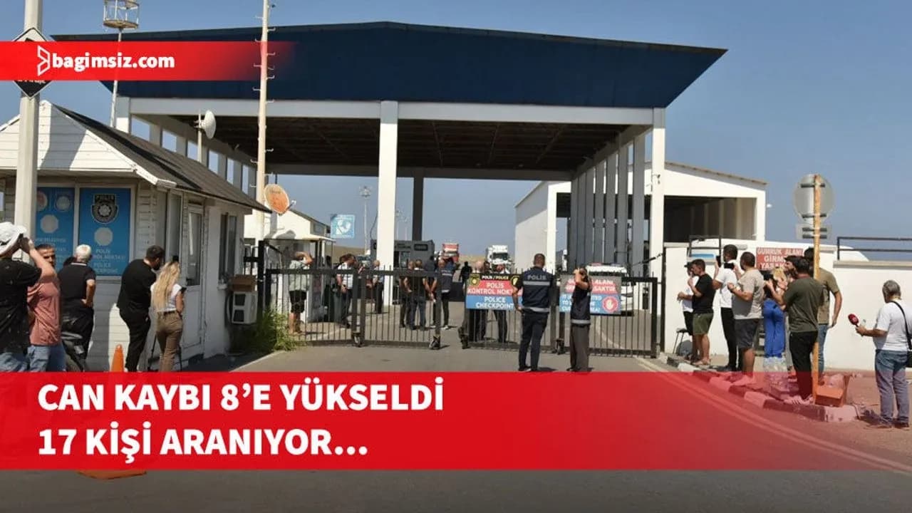 Ulaştırma Bakanı Arıklı can kaybının 8'e yükseldiğini duyurdu...
