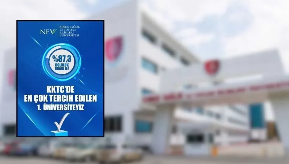 Kıbrıs Sağlık ve Toplum Bilimleri Üniversitesi, 2026 YKS’de KKTC Üniversiteleri arasında dolulukta birinci