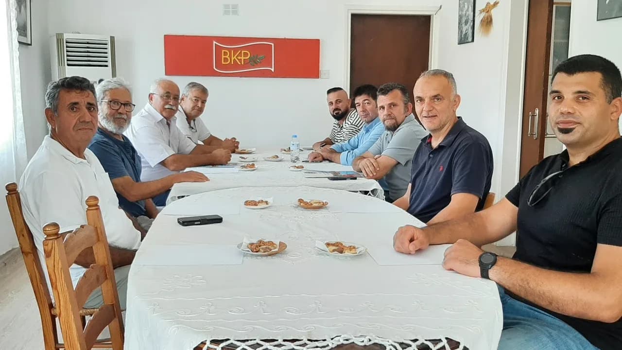 KTOEÖS heyeti BKP’yi ziyaret etti