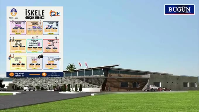 İskele Gençlik Merkezi’nde kurs ve kulüp kayıtları başladı
