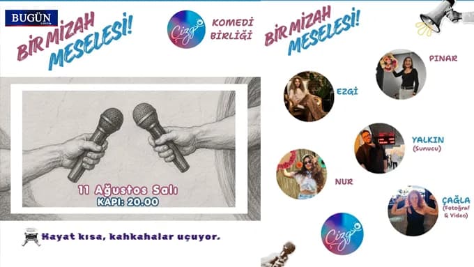 Bir mizah meselesi bu akşam Lefkoşa’da