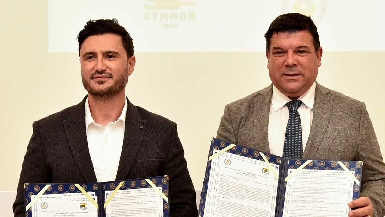KTMMOB ve DAÜ arasında “Kurumsal İş Birliği Protokolü” imzalandı