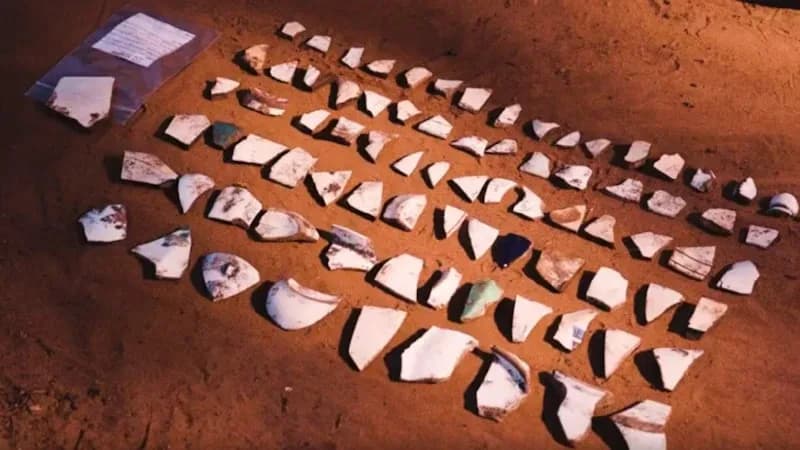 İş makineleri toprağı kaldırınca ortaya çıktı: Otoyolun altında 160 yıllık izler bulundu