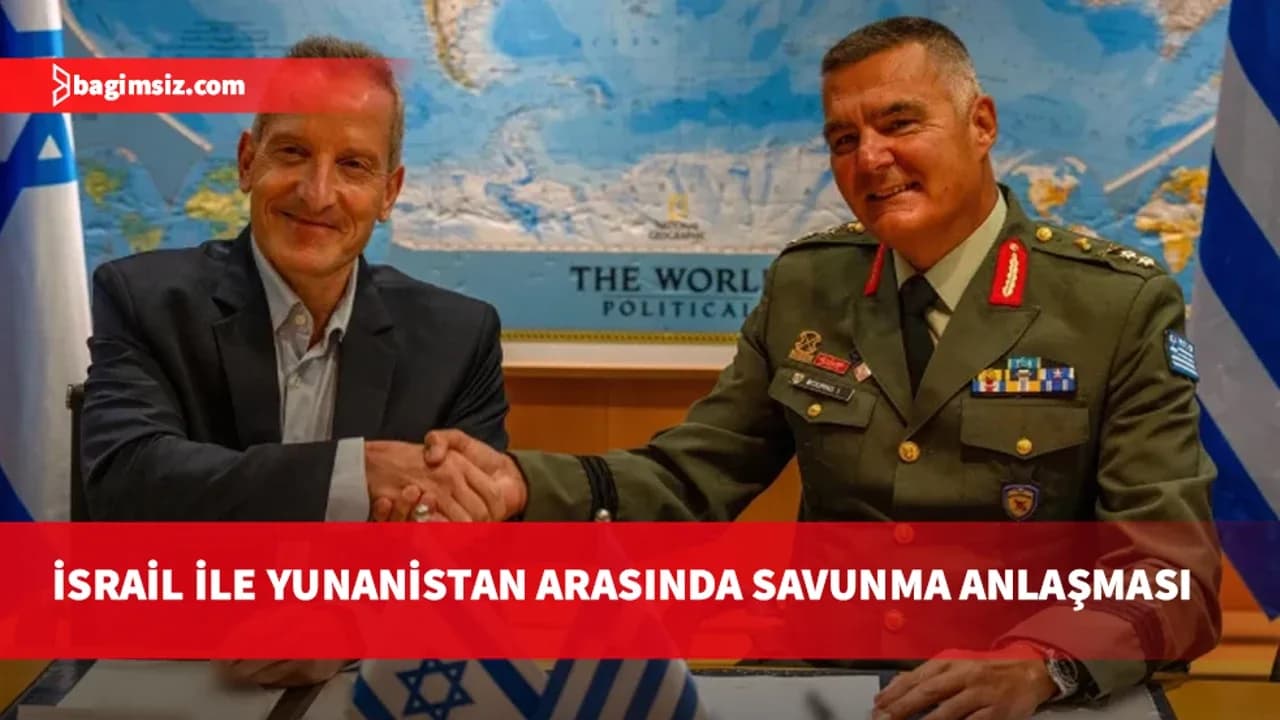 İsrail ile Yunanistan, "Aşil Kalkanı" hava savunma anlaşmasını imzaladı