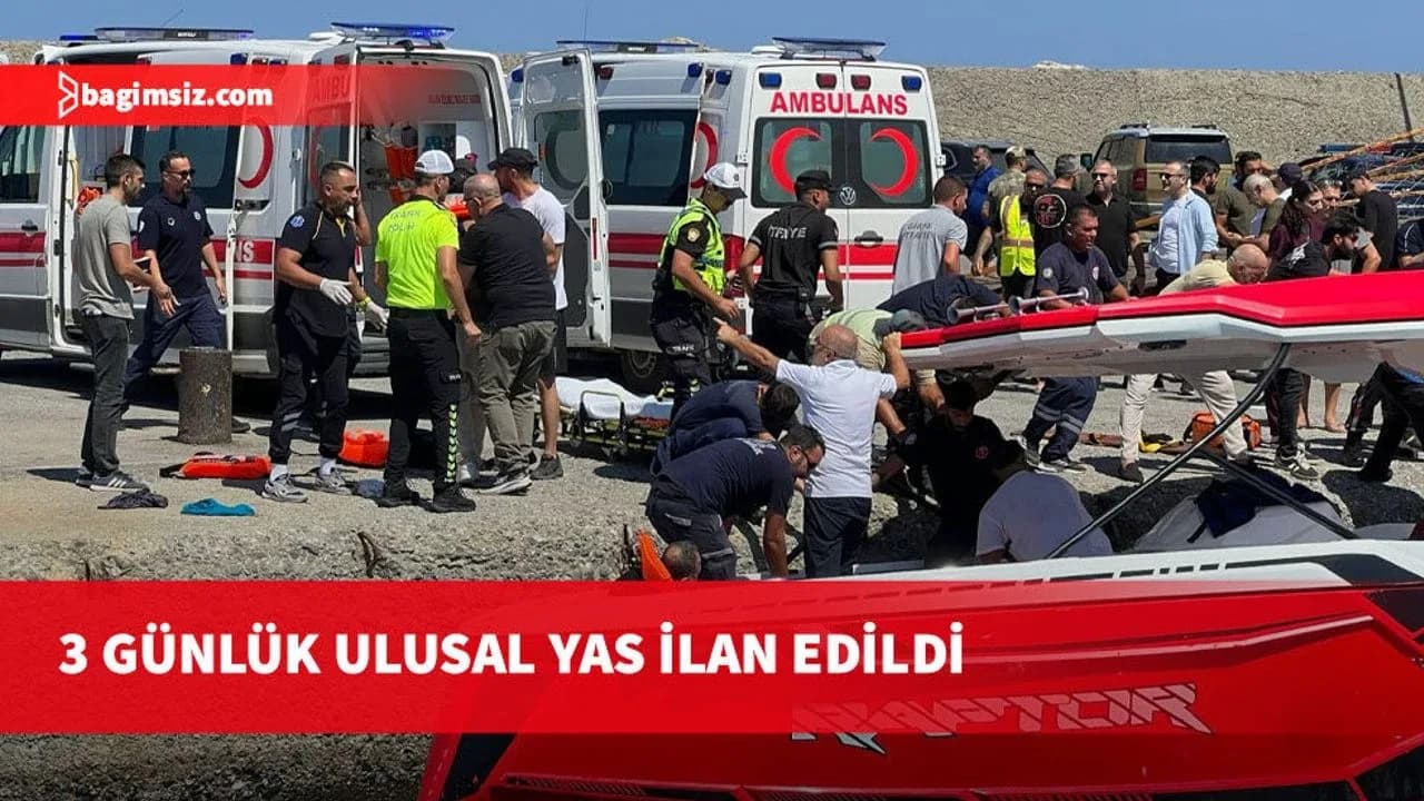 Girne’deki gemi faciası sonrası KKTC’de 3 günlük yas ilan edildi