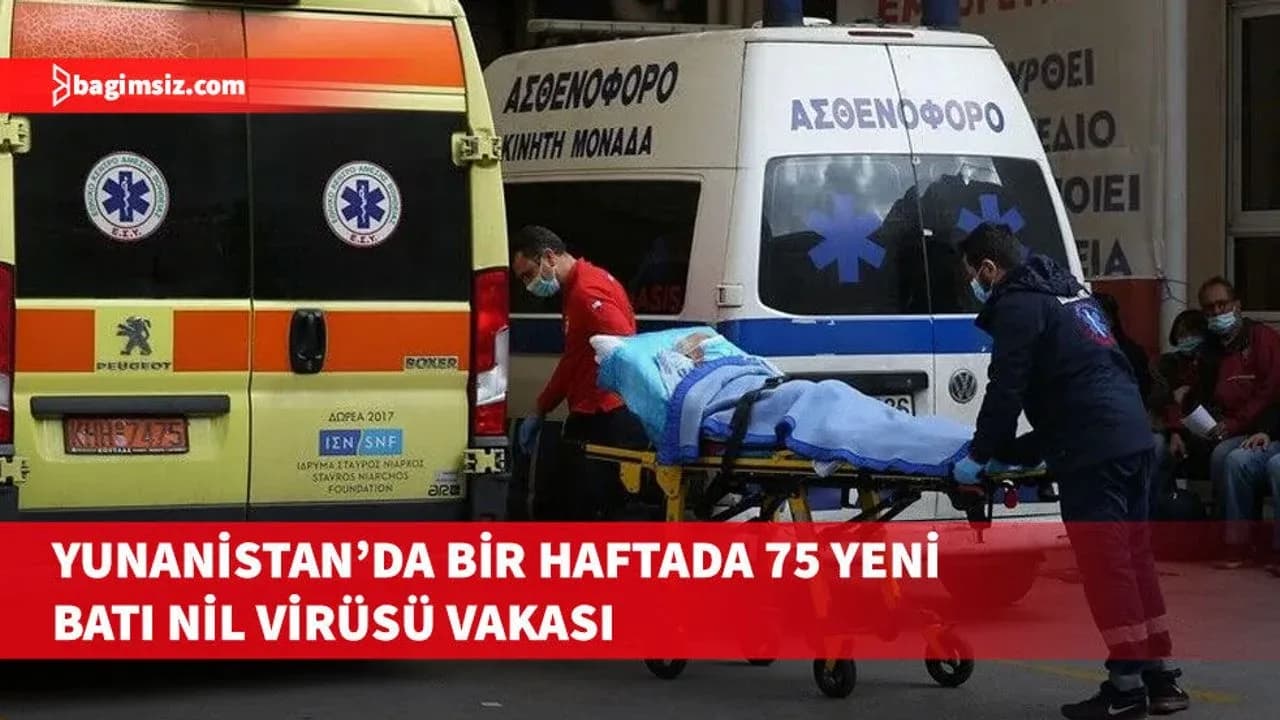 Yunanistan'da bir haftada Batı Nil virüsü nedeniyle 6 kişi öldü, 75 vaka tespit edildi