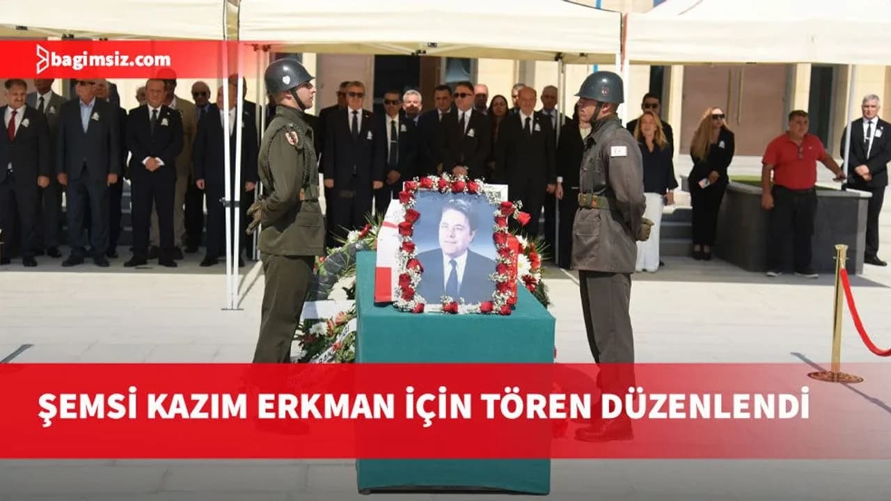 Şemsi Kazım Erkman için Cumhuriyet Meclisi’nde tören düzenlendi