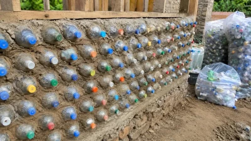 Herkes “çöp” dedi, o biriktirdi: 7 yılda plastik şişelerden ev inşa etti