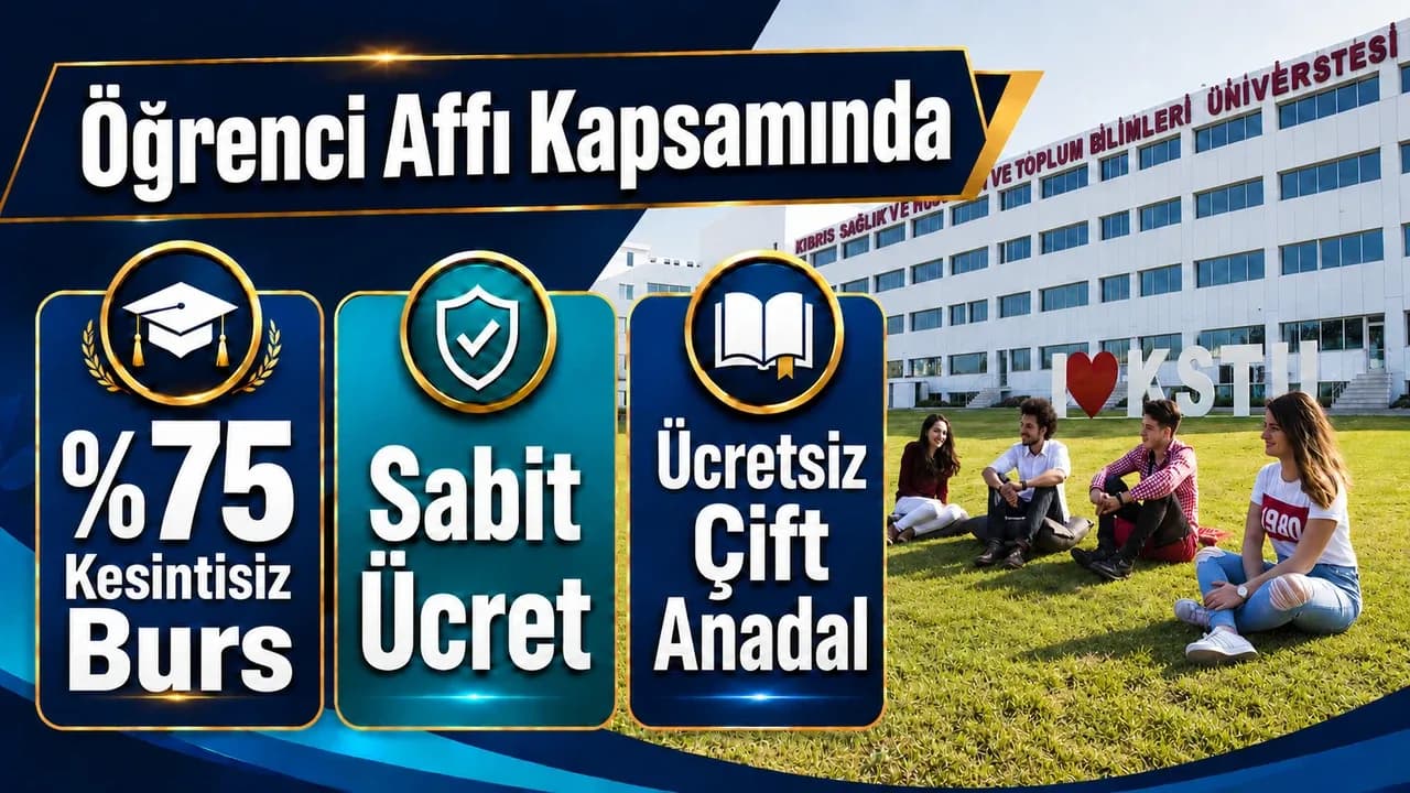 KSTU’dan öğrenci affından yararlananlara yüzde 75 kesintisiz burs fırsatı