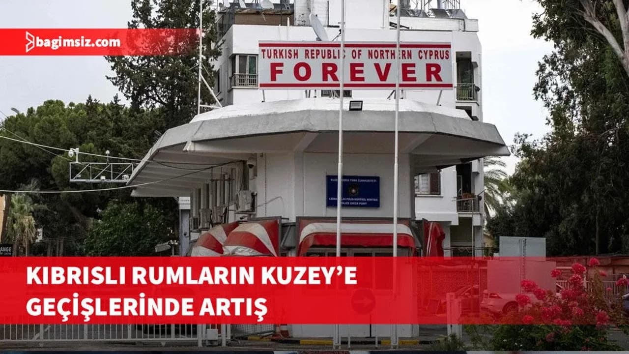 Altı ayda 920 bin 679 Kıbrıslı Rum, 812 bin 647 Kıbrıslı Türk geçişi kaydedildi