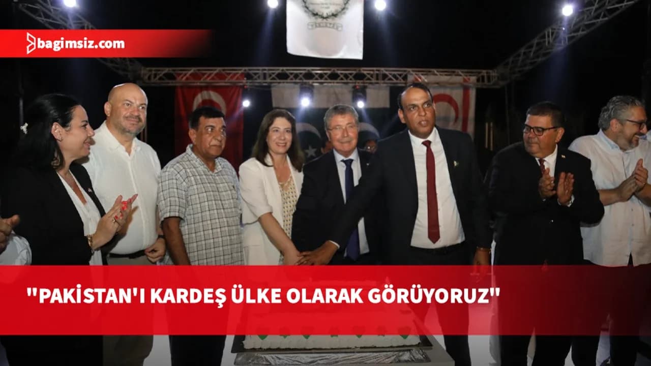 Üstel: Pakistan’ın KKTC’ye sahip çıkması bizi gururlandırıyor