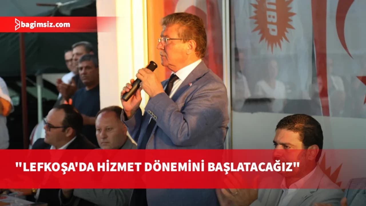 Üstel: Lefkoşa’da UBP’nin hizmet ve icraat dönemini başlatacağız