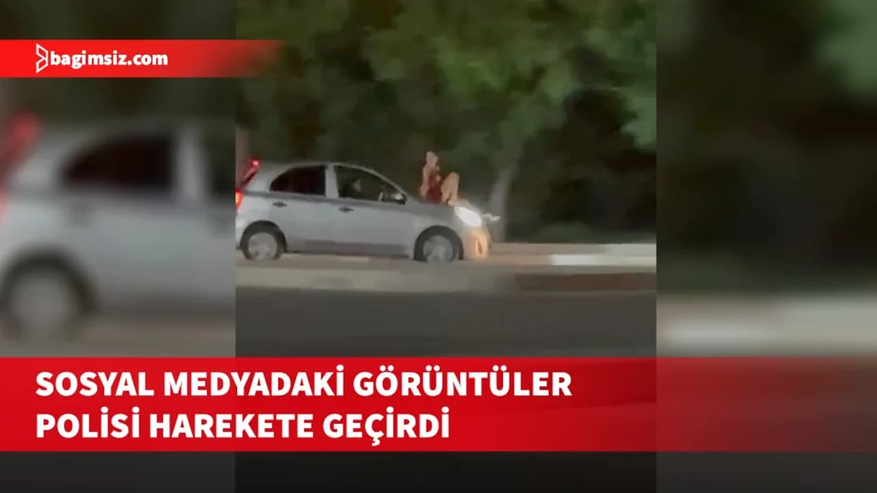 İnsan hayatını tehlikeye atan sürücü ve yolcu rapor edildi