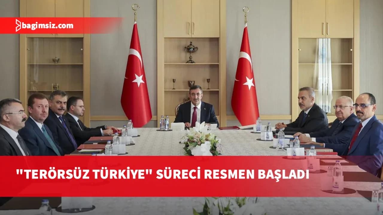 Terörsüz Türkiye Takip Kurulu'nun ilk toplantısı başladı