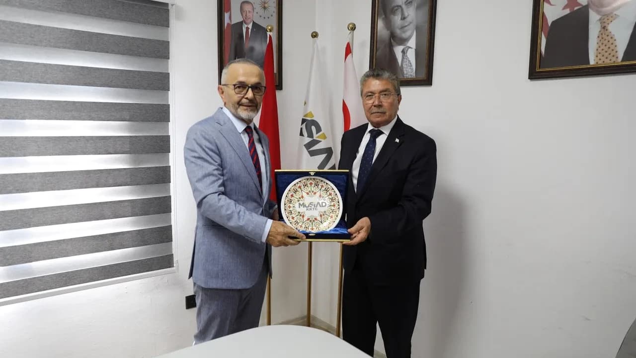 Başbakan Üstel, MÜSİAD’ı ziyaret etti