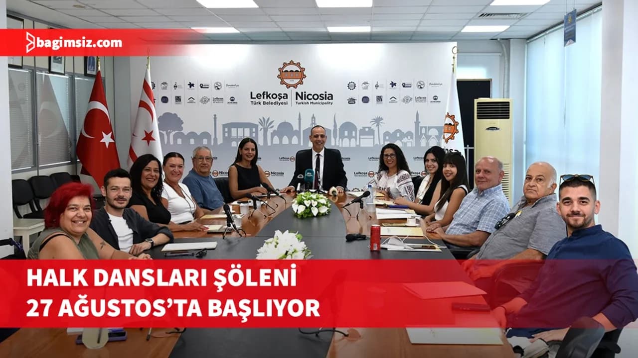 16. Uluslararası Lefkoşa Halk Dansları Festivali 27 Ağustos'ta başlıyor