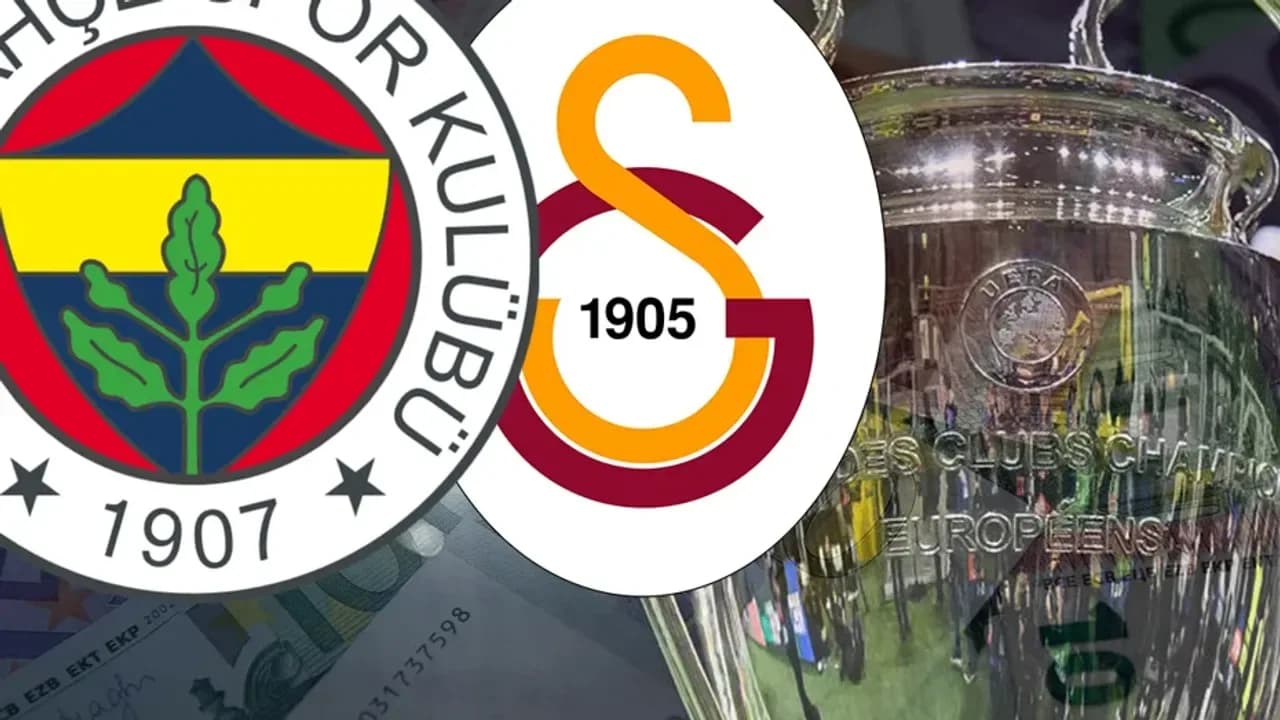 Şampiyonlar Ligi'nde Galatasaray ve Fenerbahçe'nin rakipleri belli oldu