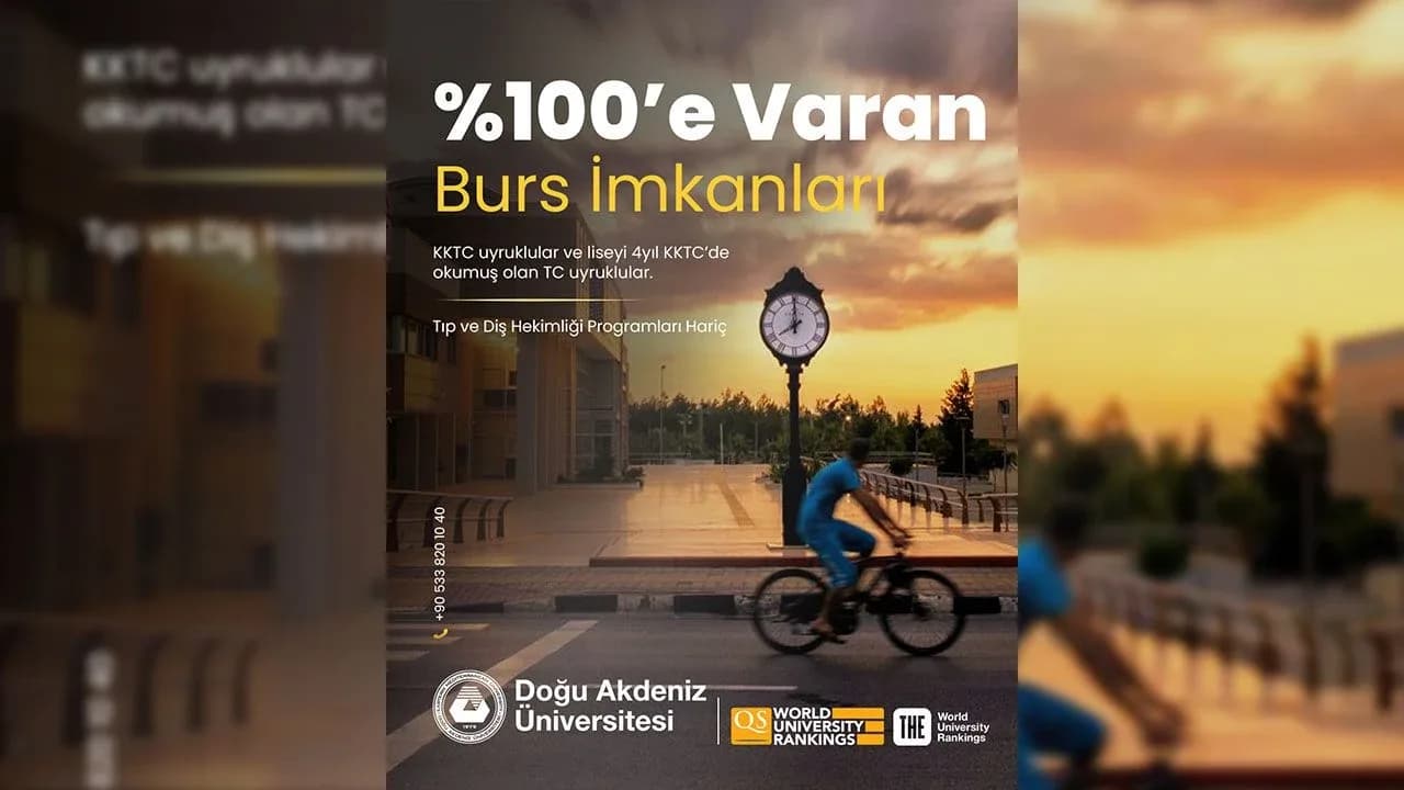 DAÜ’de KKTC öğrencilerine geniş kapsamlı burs ve indirim olanakları