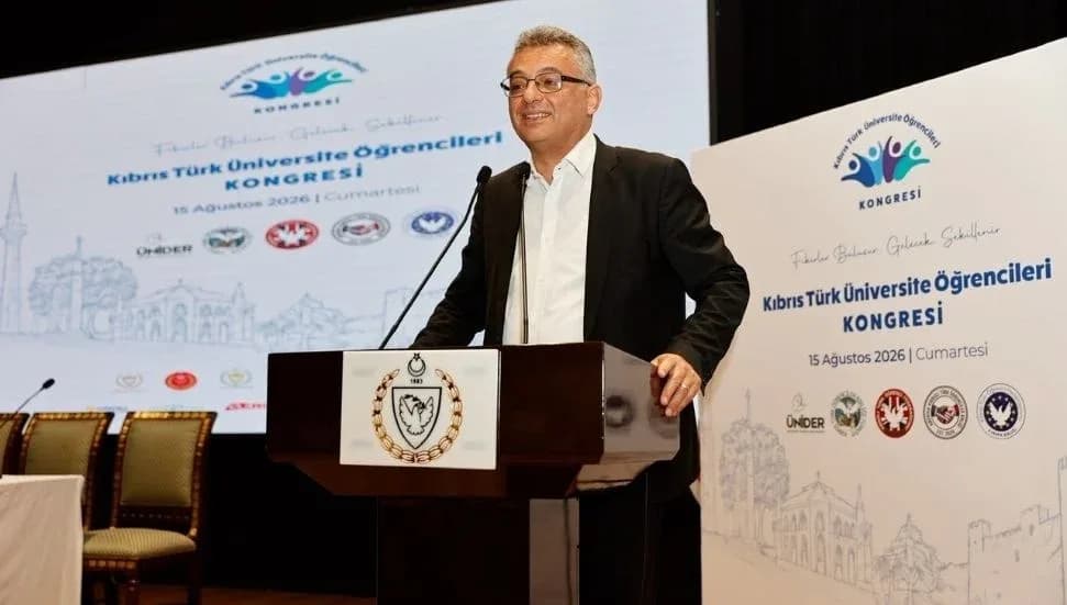 Erhürman, Üniversite Öğrencileri Kongresi’nde konuştu: Gençlik gelecek değil, bugündür