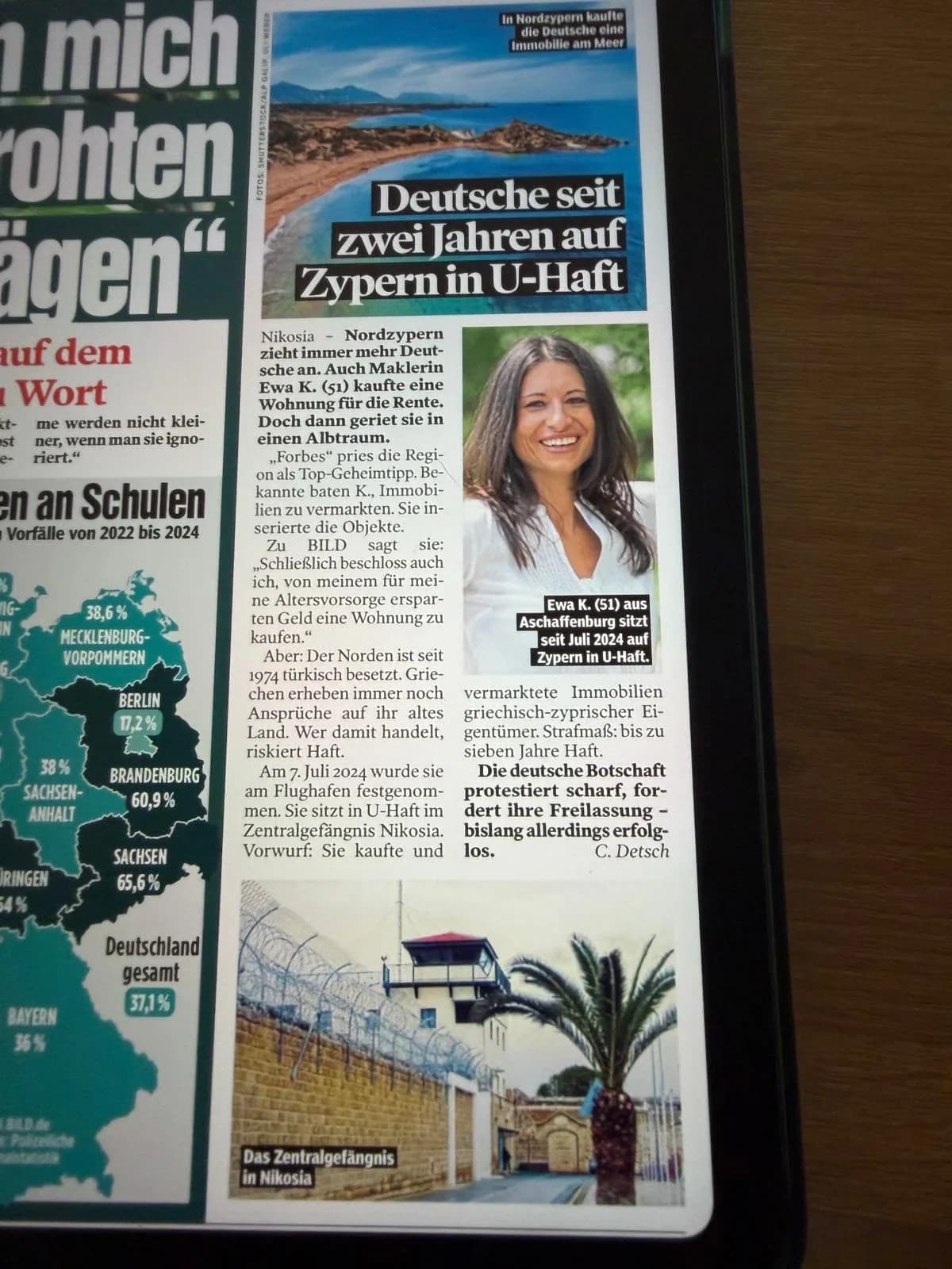 Alman BILD Gazetesi Künzel Davasını Gündeme Taşıdı: “İki Yıldır Tutuklu”