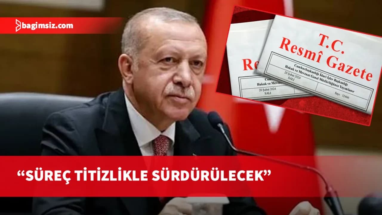 Terörsüz Türkiye sürecine ilişkin kanun Resmi Gazete'de yayımlandı