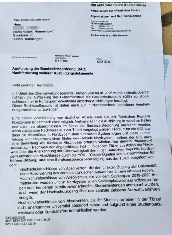 YÖK denkliği yetmedi: Yakın Doğu mezunlarına Almanya’da yeni engel
