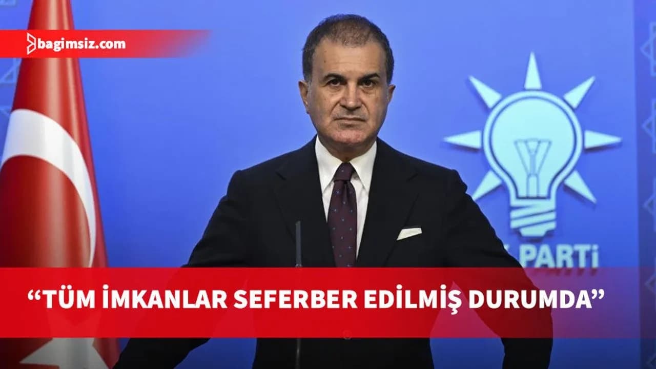 AK Parti Sözcüsü Çelik’ten Girne açıklarında alabora olan gemiye ilişkin açıklama