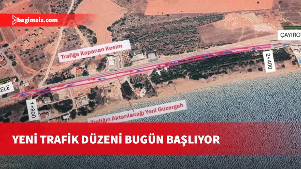 Bahçeler- Boğaz kavşakları arasındaki kesim yeni yol güzergâhına aktarılacak