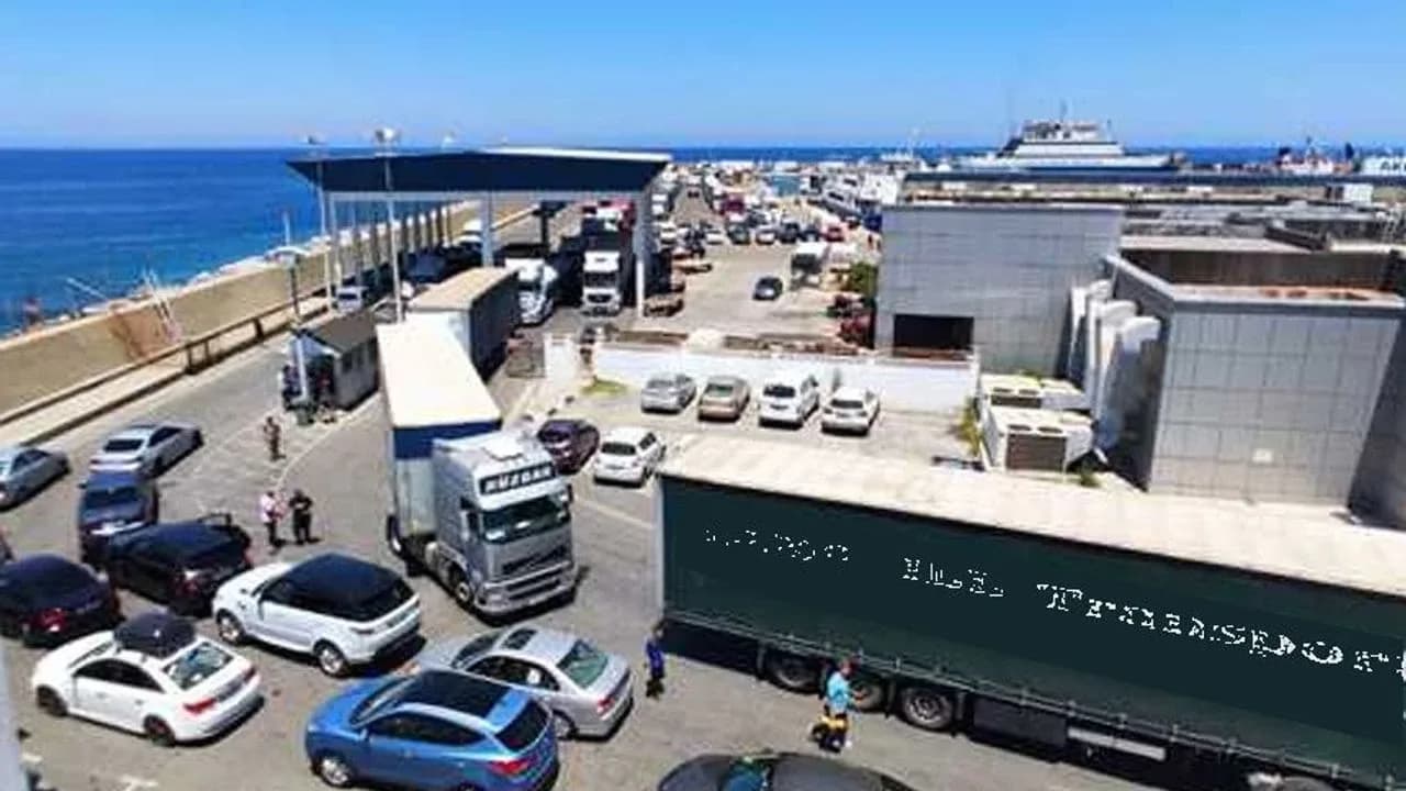 Mersin’den gelen gemide tır dorsesine gizlendiler