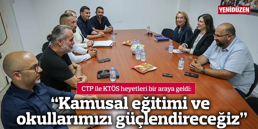 “Kamusal eğitimi ve okullarımızı güçlendireceğiz”