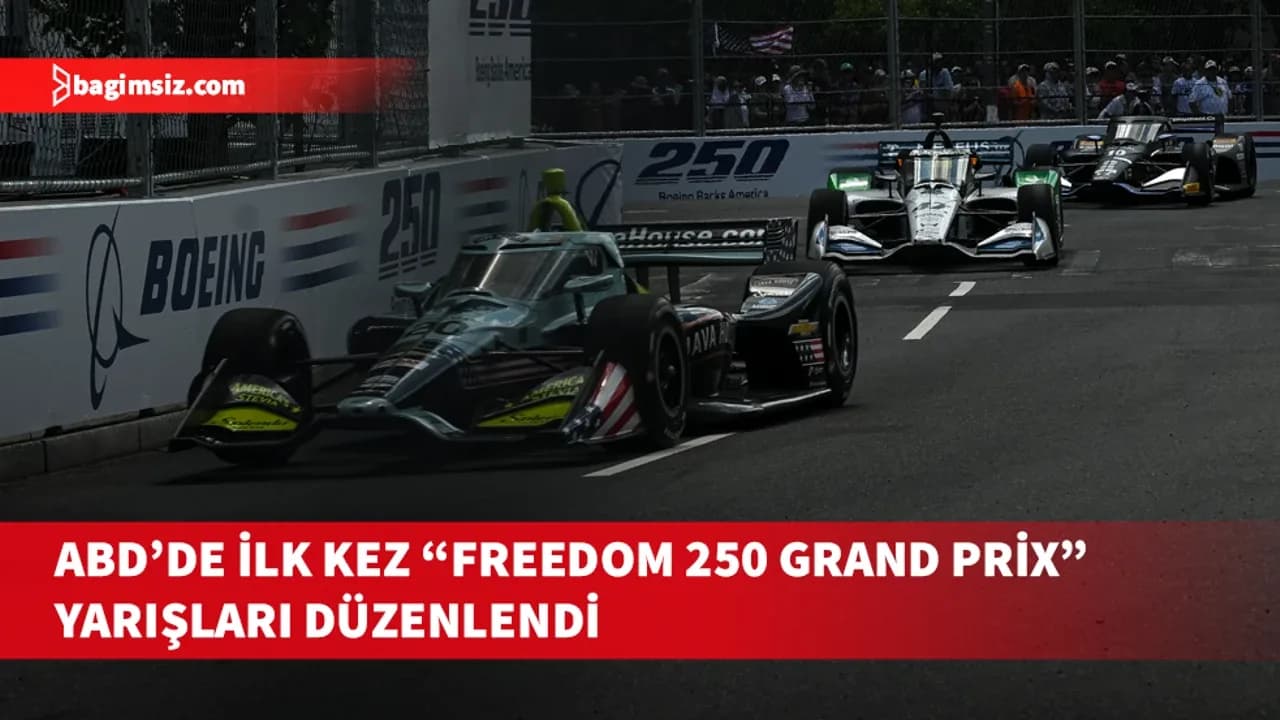 ABD'de ilk kez "Freedom 250 Grand Prix" yarışları düzenlendi