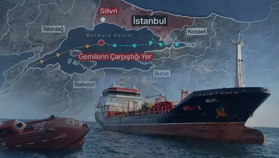 Marmara'da gemi kazası: Tuğberk İmamoğlu ile Alsu arasındaki son telsiz konuşması ortaya çıktı