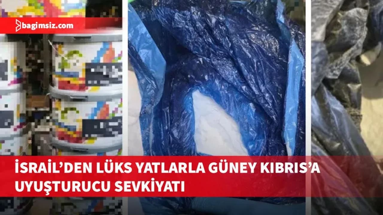 İsrail’den Güney Kıbrıs’a lüks yatlarla getirilen 126 kilodan fazla yasaklı madde ele geçirildi...