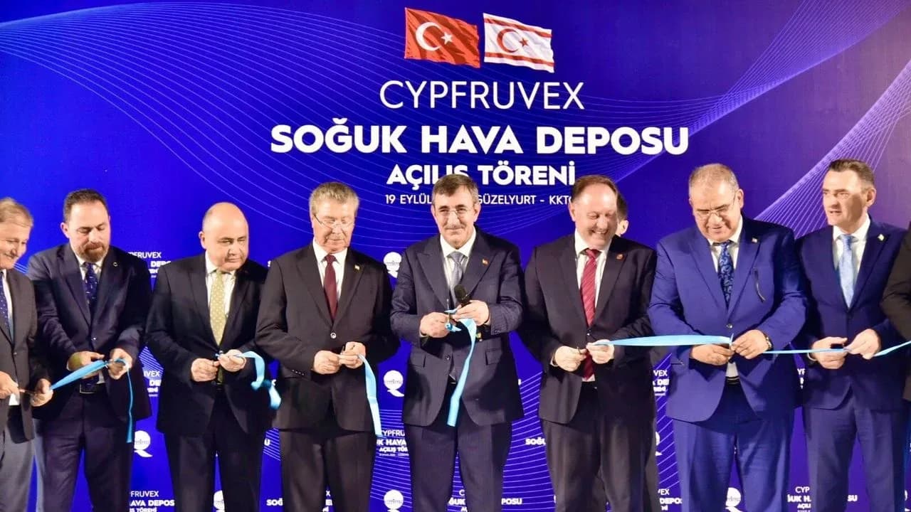 Cypfruvex’in 15 bin tonluk soğuk hava deposu hizmette