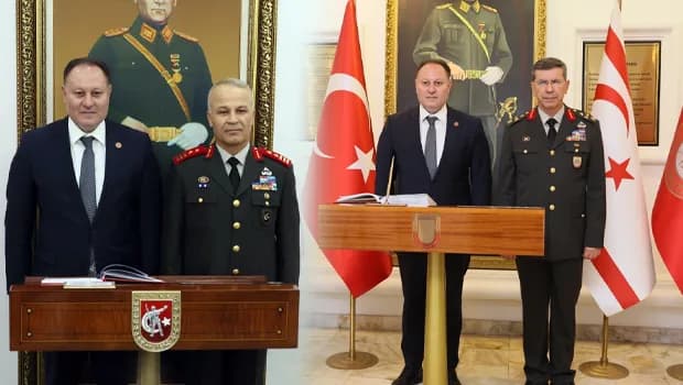 Öztürkler Korgeneral İnaltekin ile Tümgeneral Bilir’i ziyaret etti
