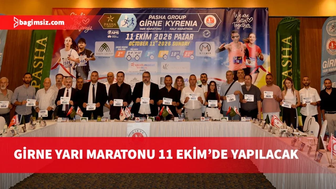 Girne yarı maratonundan elde edilen gelir deniz faciasında hayatını kaybedenlerin ve kayıpların ailelerine aktarılacak