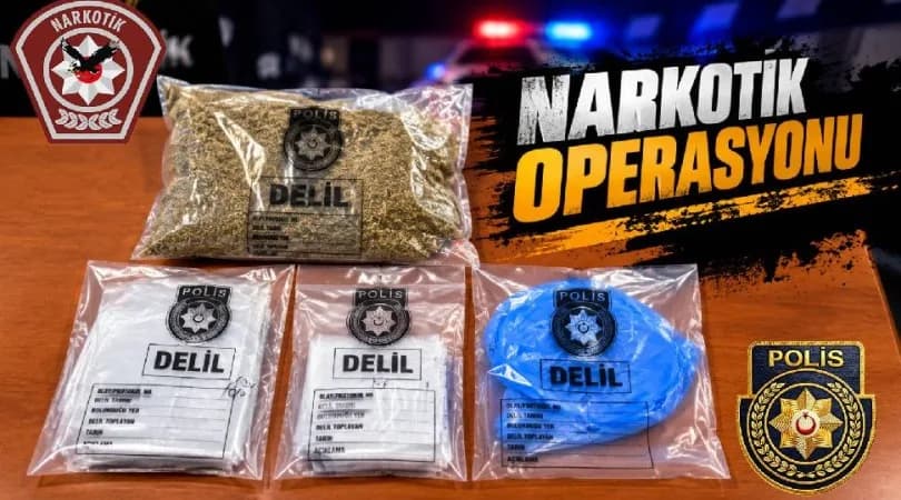 600 gram sentetik cannabinoid ele geçirildi